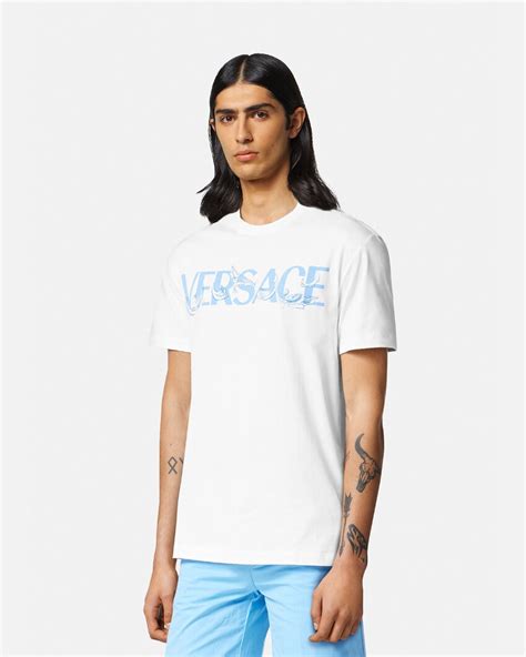 versace barocco logo t shirt|Versace barocco shirt men's.